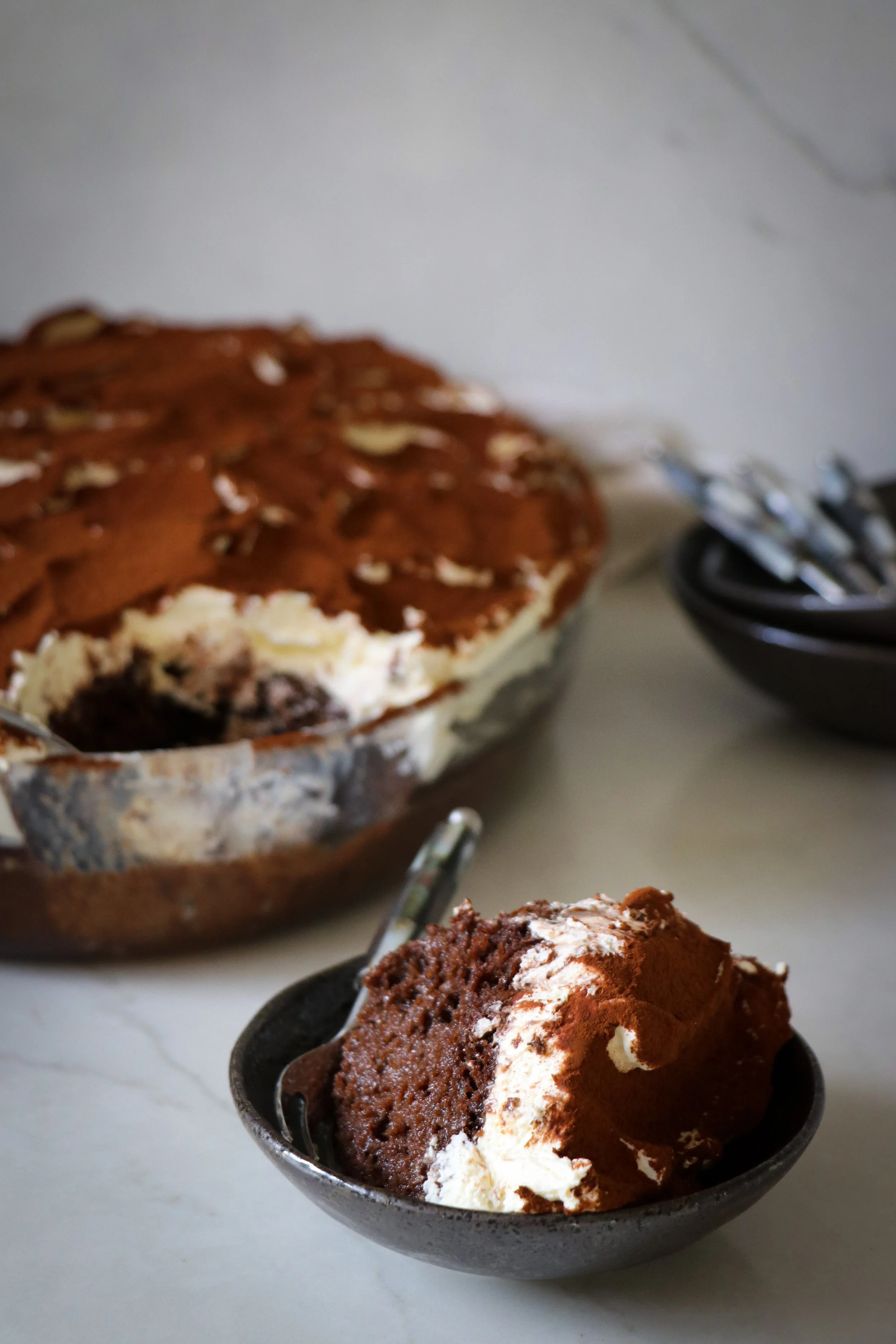 Mocha Milk Cake — Jenan Land